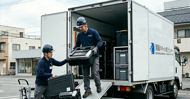 出張スキャンのイメージ